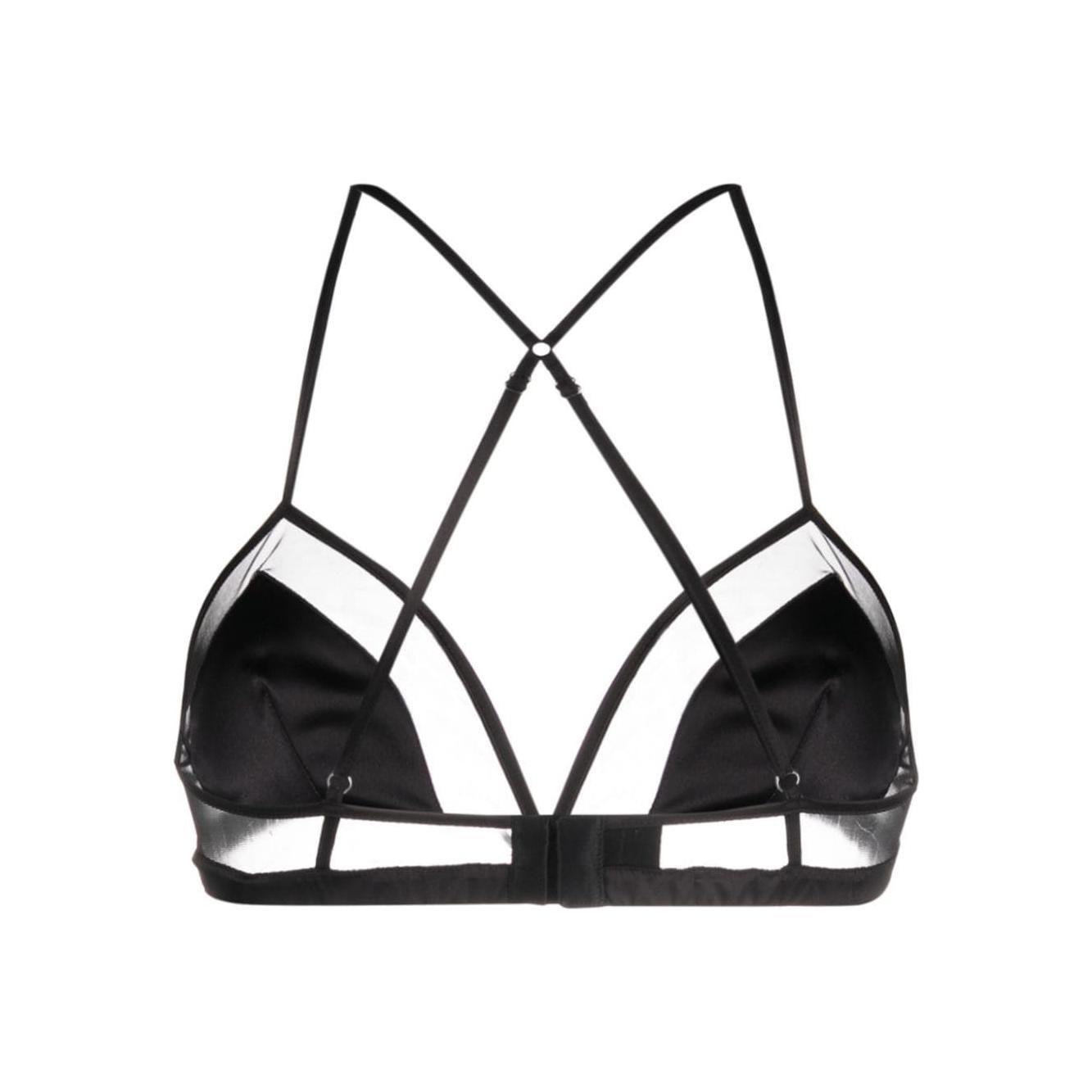 Dolce & Gabbana panelled tulle satin bra O1F24TONL25N0000