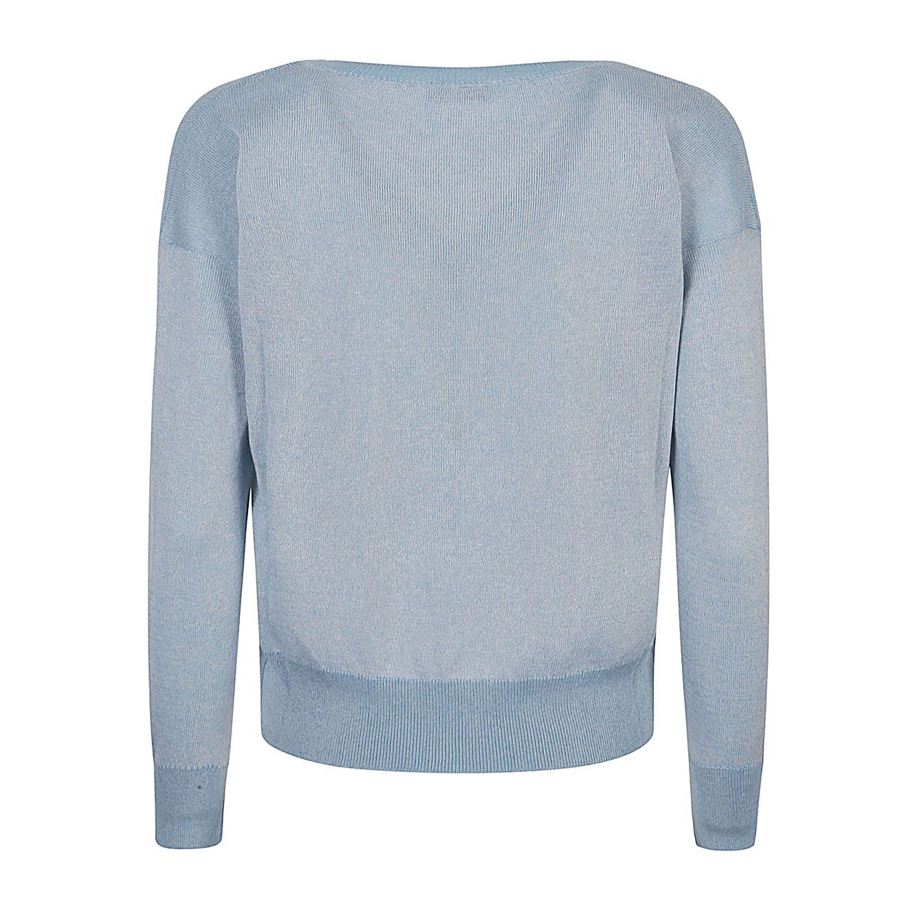 Base Sweaters Clear Blue Topwear