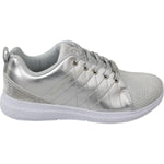 Philipp Plein Gisella Silver Polyester Sneakers Shoes LA7174-37