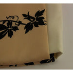 Caterina Gatta Beige Floral Print Silk Mini Skirt GSS10178-1
