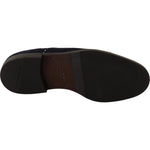 Dolce & Gabbana Blue Suede Leather Derby Studded Shoes MV1933 -44
