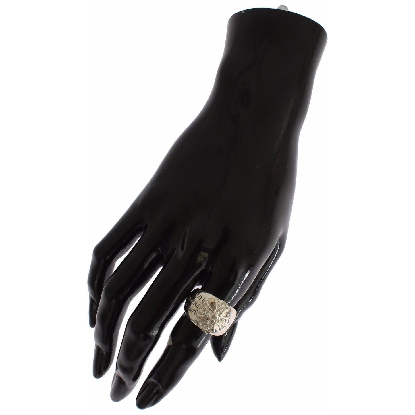Nialaya Silver Cross Womens 925 Sterling Ring SIG19082- US5