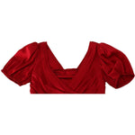 Dolce & Gabbana Red Silk Stretch Sheath Mermaid Gown Dress DR28308 - 40