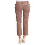 Costume National Brown Cropped Corduroys Pants SIG30160-2