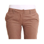 Costume National Brown Cropped Corduroys Pants SIG30160-2