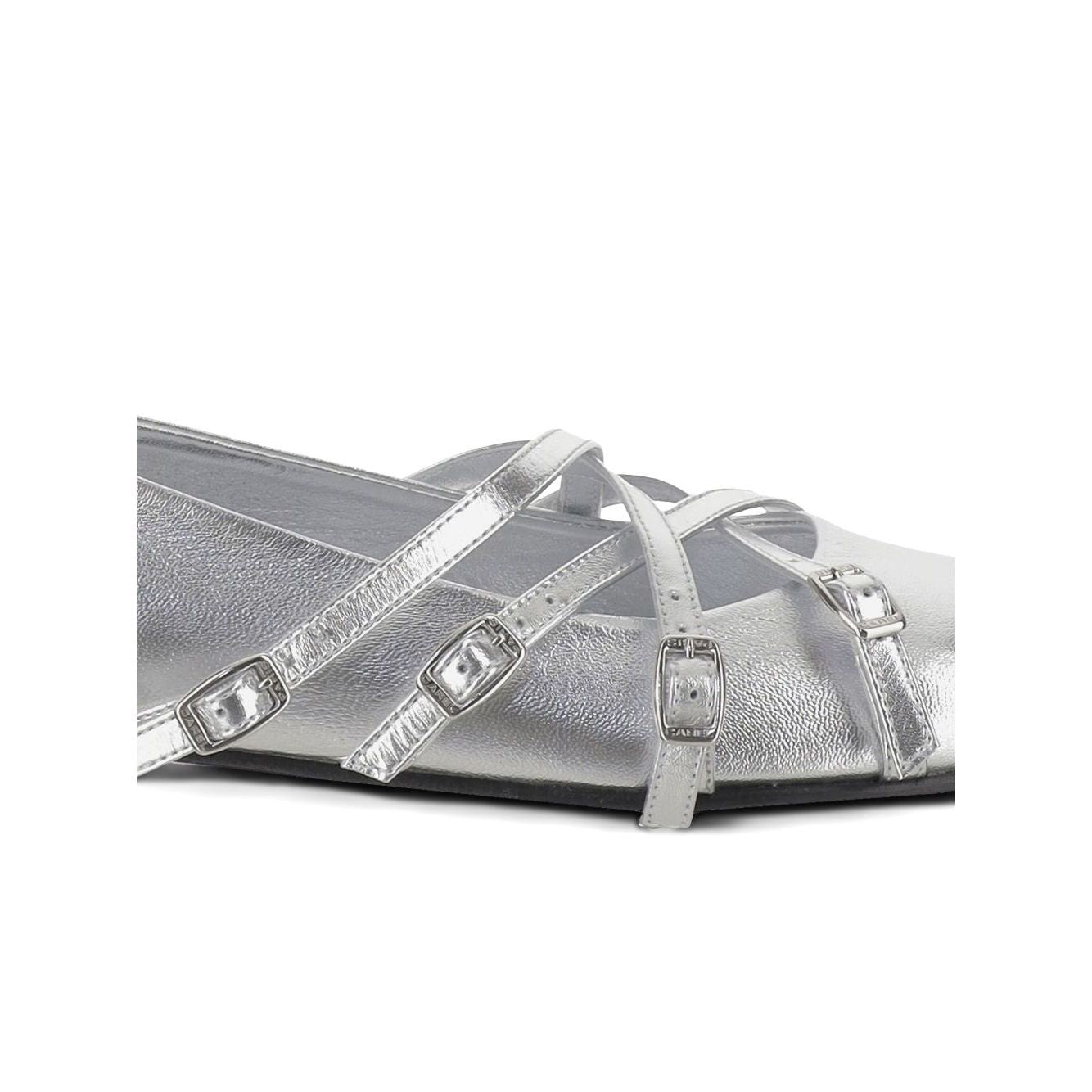 CAREL PARIS Flat shoes Silver Flat Shoes