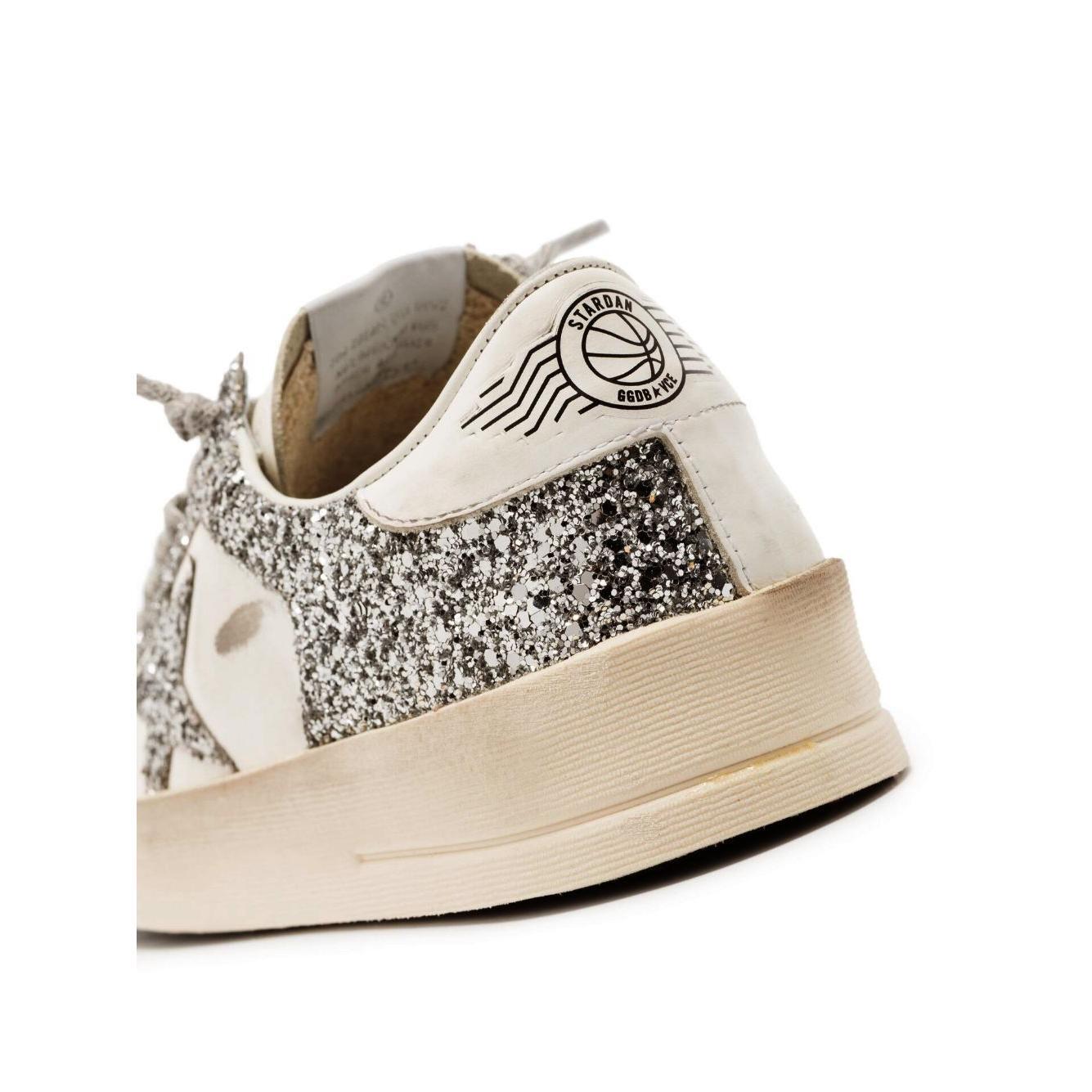 Golden Goose Star-patch lace-up sneakers GWF00128F00218580185-AI25