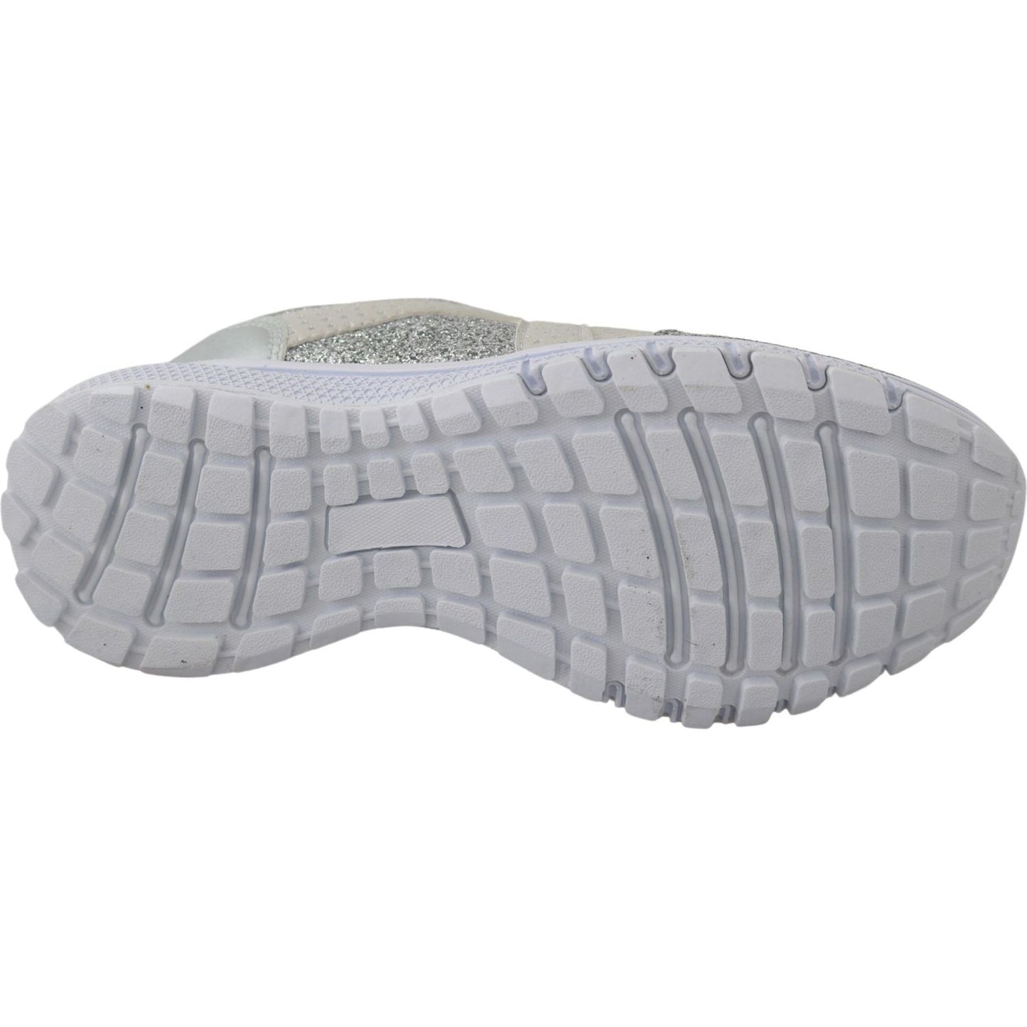 Plein Sport Chic Silver Runner Jasmines Sneakers 4059623083170