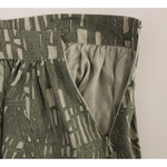 Comeforbreakfast Gray Mini Short A-Line Skirt MOM10053-2