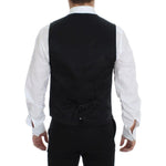 Dolce & Gabbana Gray Wool Formal Dress Vest Gilet Weste GSS12050-1