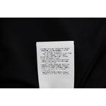 Exte Chic Black and Blue Cotton Blend Skirt Exte Light Gray
