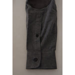 Costume National Dark Gray Cotton Casual Mens Shirt TSH8281- 44