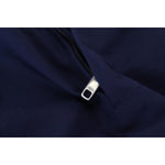Dolce & Gabbana Blue Linen Cotton Slim Trousers Chinos Pants PAN73341- 52
