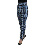 Dolce & Gabbana Multicolor Patchwork Cotton Denim Jeans PAN74201 - 40