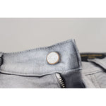 Dolce & Gabbana Gray Washed Skinny Men Denim Jeans PAN73320 - 46