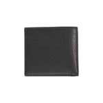 Trussardi Black Leather Men's Wallet TR-20725