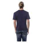 Verri Blue Cotton Men T-Shirt VE-18314-XXL