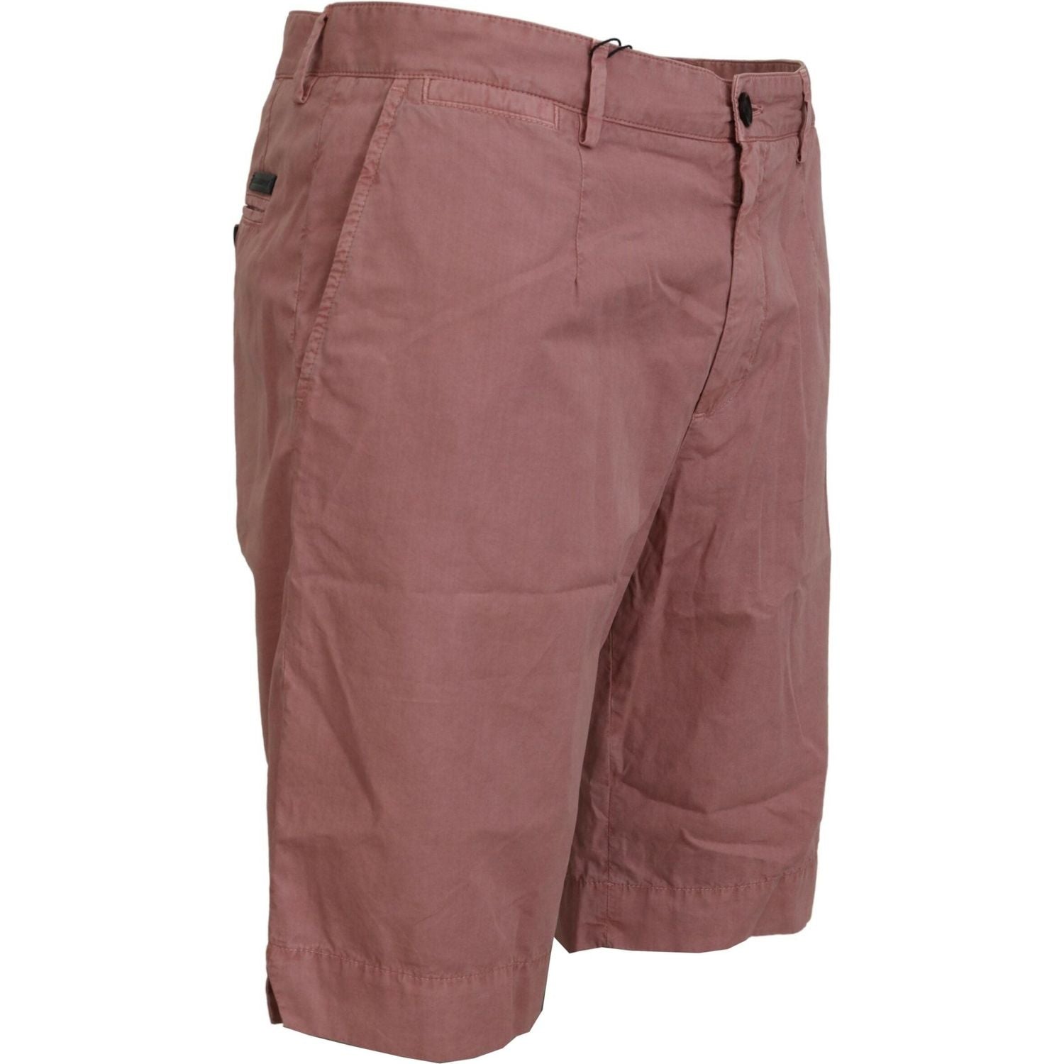 Dolce & Gabbana Pink Chinos Cotton Casual Mens Shorts