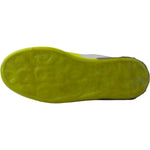 Dolce & Gabbana White Yellow Portofino Leather Sneakers Shoes MV4980- 40.5