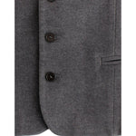 Costume National Gray cotton blend casual vest SIG10771-1