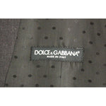 Dolce & Gabbana Gray Wool Formal Dress Vest Gilet Weste GSS12057-1
