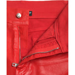 Dolce & Gabbana Red Cotton High Waist Skinny Denim Jeans PAN75009-40