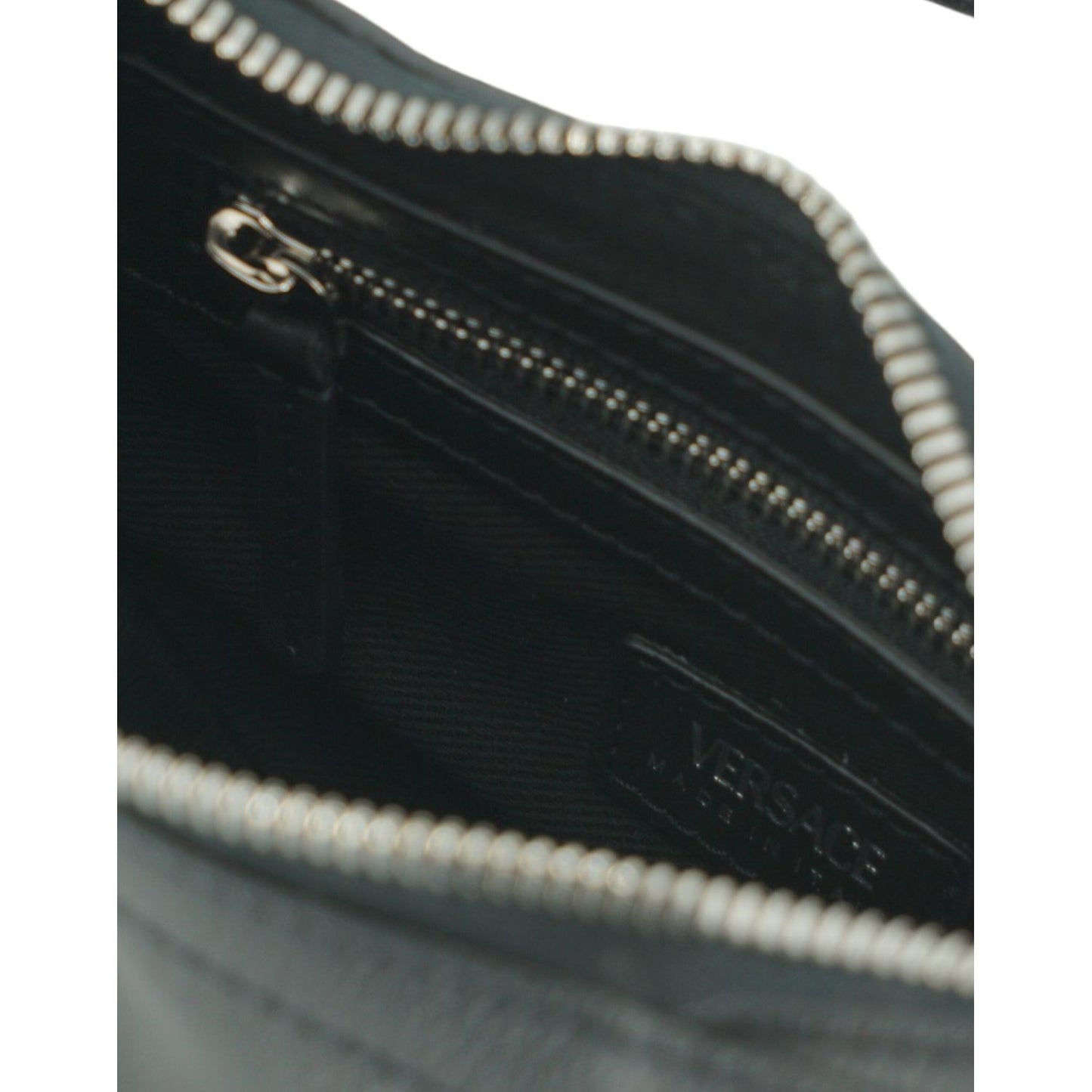 Versace Elegant Black Mini Hobo Shoulder Bag 8056204076473