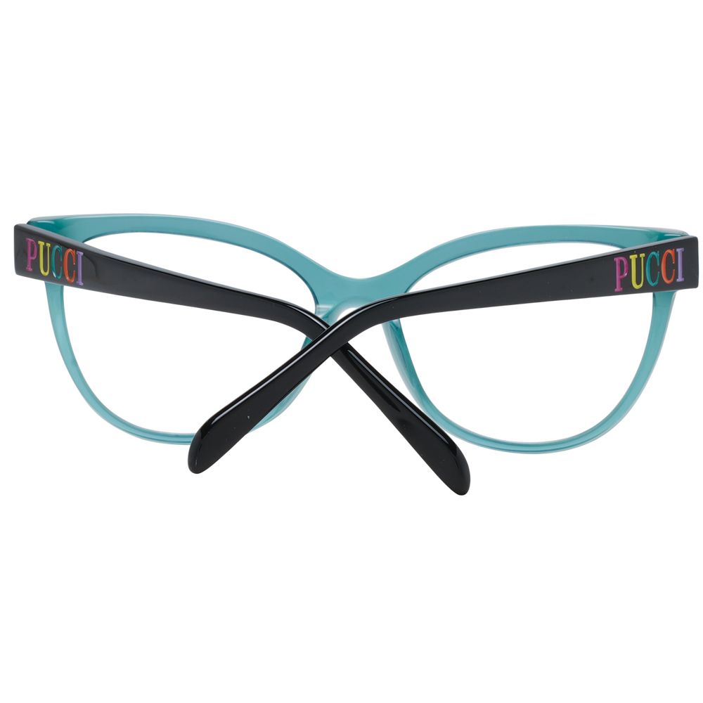 Emilio Pucci Green Plastic Glasses (Frames)