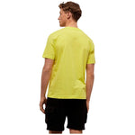 Refrigiwear Embossed Logo Cotton T-Shirt in Yellow RE-12618-XXL