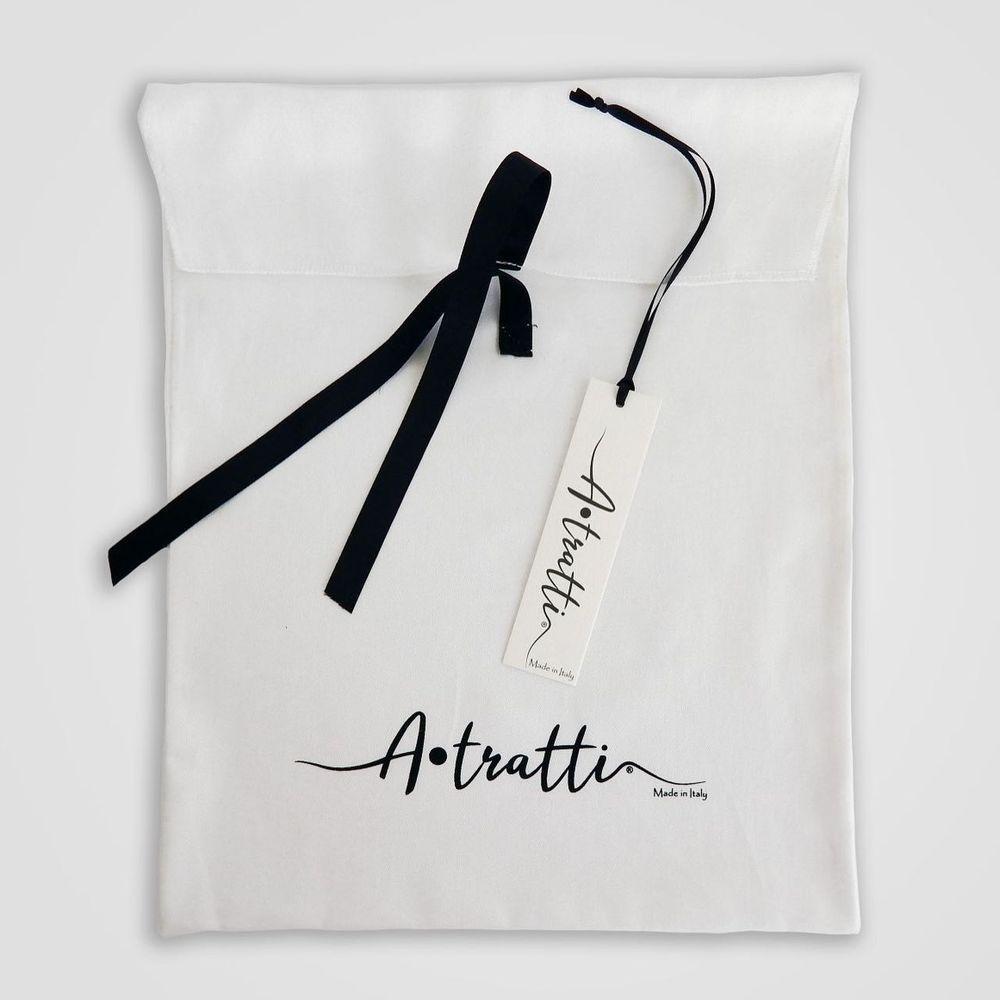 A.Tratti Chic White Stretch Viscose Tee with Exclusive Packaging AT-11751-S