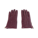 Cavalli Class Red Lambskin Women Glove CA-5127-7.5|S