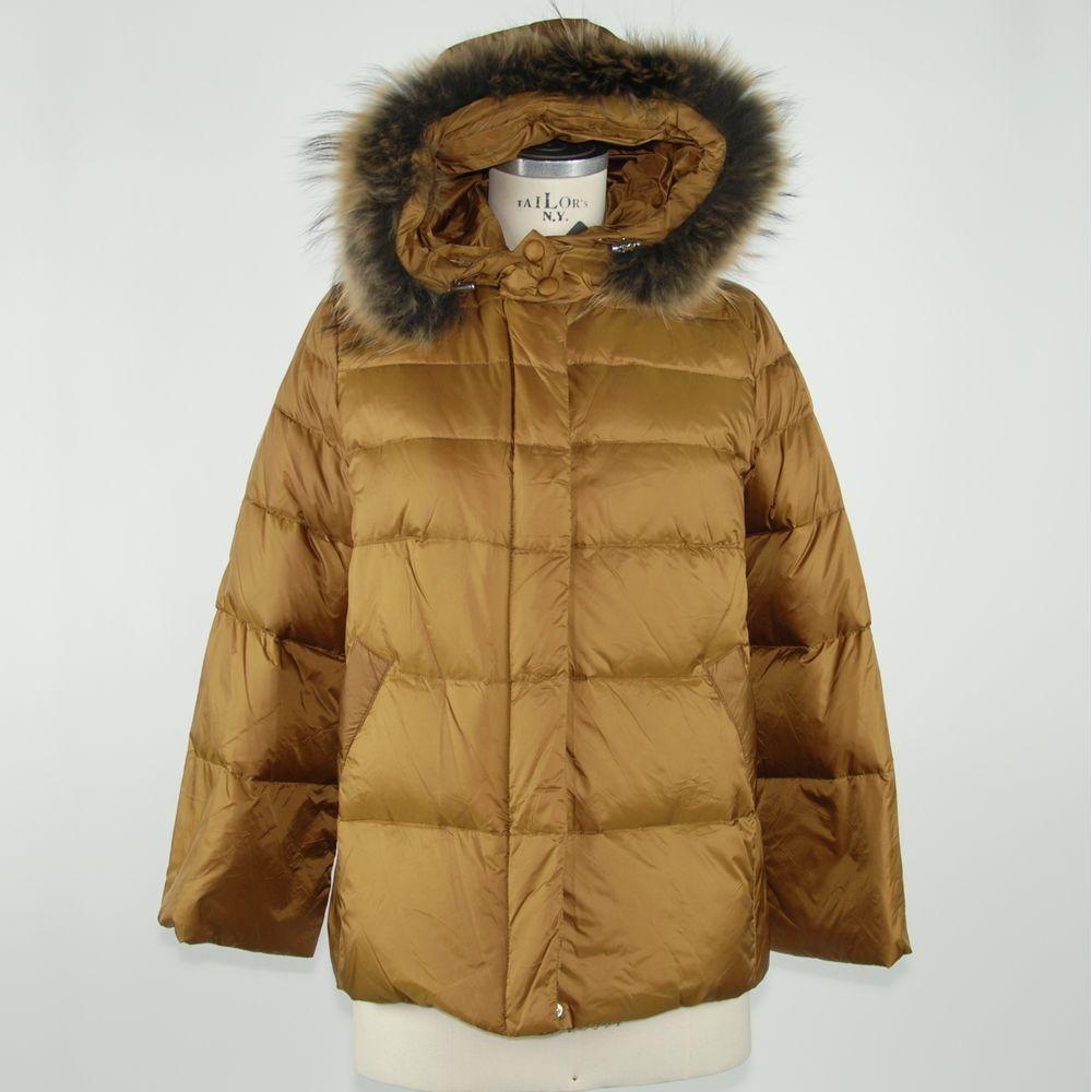 Emilio Romanelli Yellow Polyamide Women Coat EM-1137-IT44|L