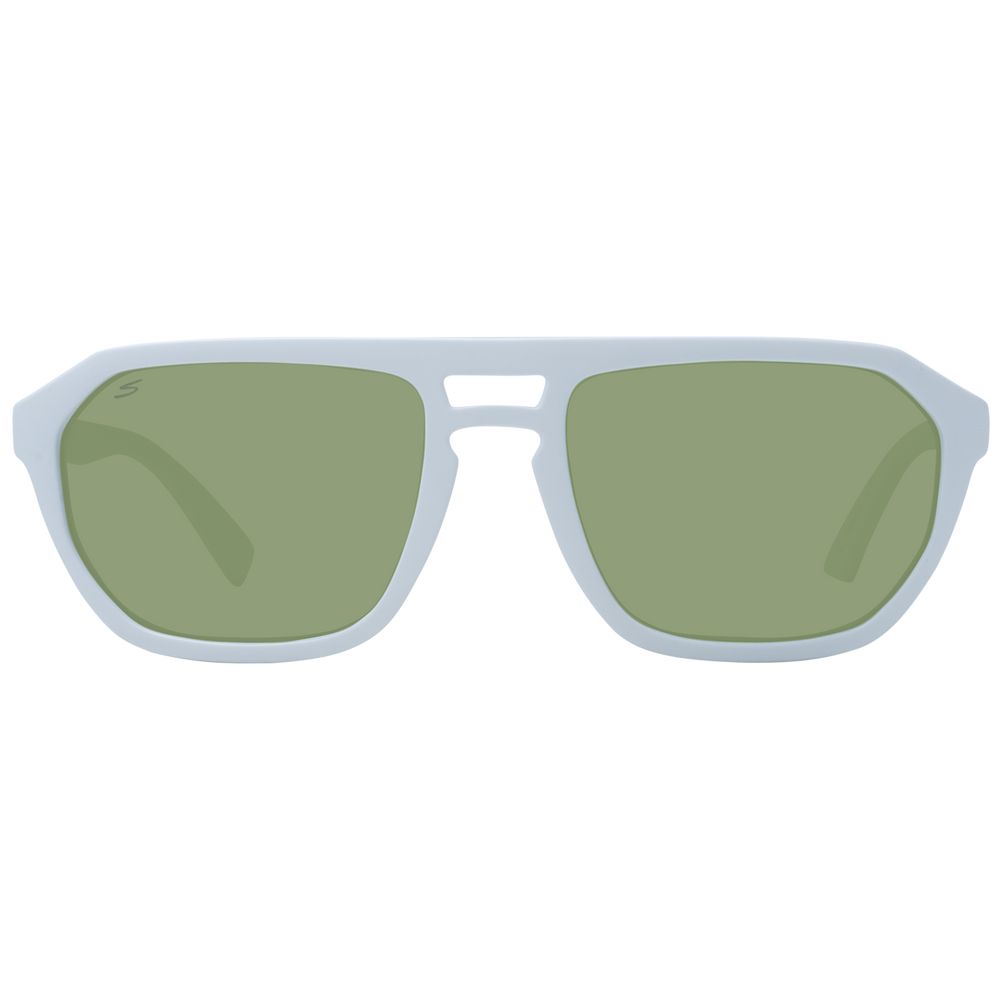 Serengeti White Men Sunglass