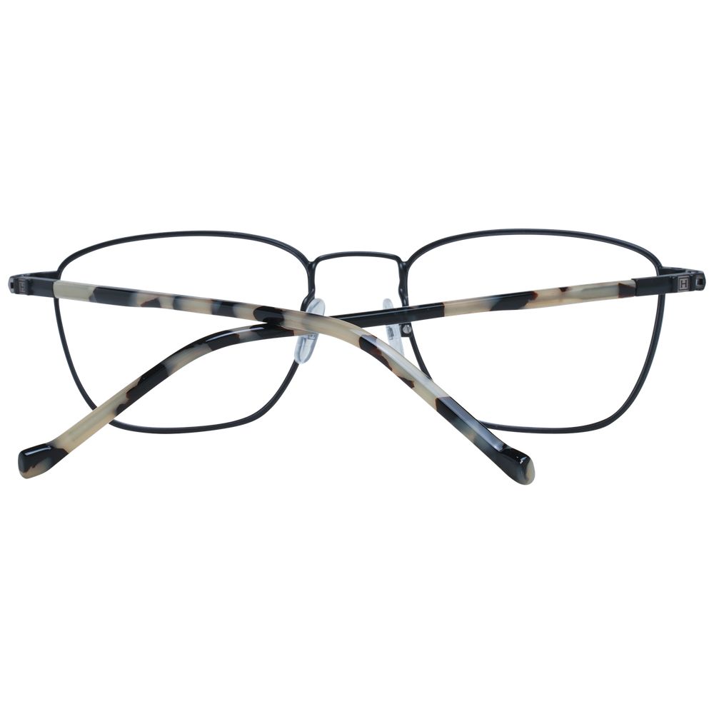 Hackett Black Stainless Steel Glasses (Frames)