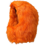 Dolce & Gabbana Orange Faux Fur Whole Head Wrap Hat HAT9570-57