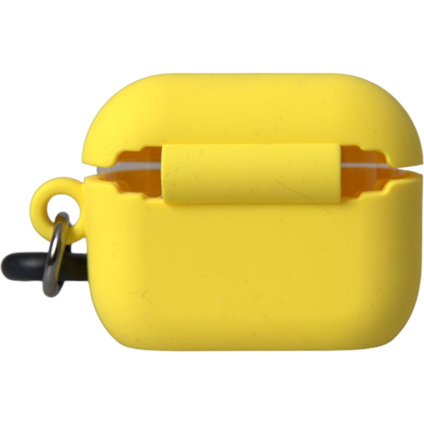 Dolce & Gabbana Yellow Silicone Logo Embossed Airpods Case SMY10258