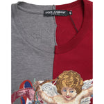 Dolce & Gabbana Multicolor Graphic Short Sleeve T-shirt TSH86274-46