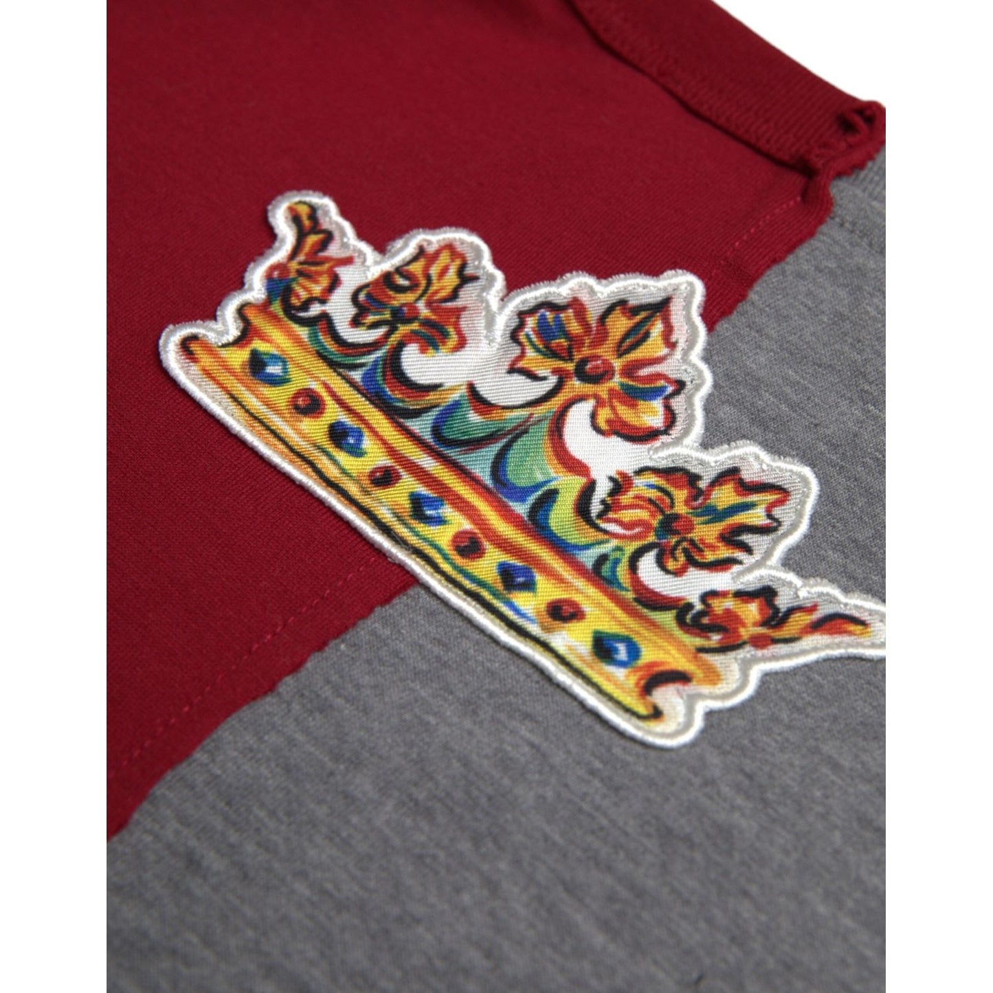 Dolce & Gabbana Multicolor Graphic Short Sleeve T-shirt TSH86274-46