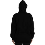 Balenciaga Black Cotton Logo Hooded Pullover Sweatshirt Sweater TSH8495-XS