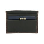 Cavalli Class Brown Calfskin Men Card Holder CACL-5158