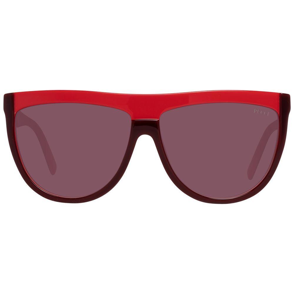 Emilio Pucci Burgundy Women Sunglasses 1728,67345776800,Burgundy,Emilio Pucci,New with tags,Sunglasses,Sunglasses for Women - Sunglasses,Women Emilio Pucci PU-1033586