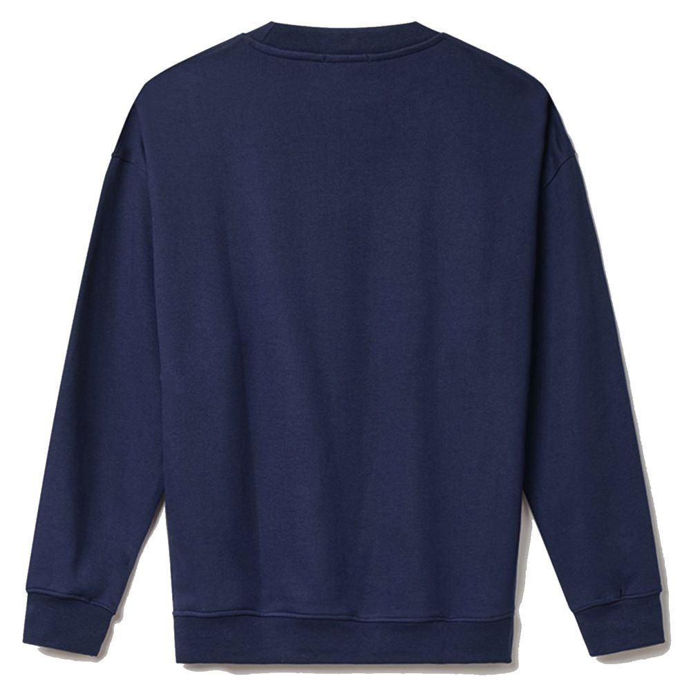 Hinnominate Blue Cotton Sweater HI-13558-L