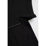 Balenciaga Black Cotton Logo Crew Neck Short Sleeves T-shirt TSH85024-L