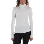 Yes Zee White Viscose Sweater YE-13714-S