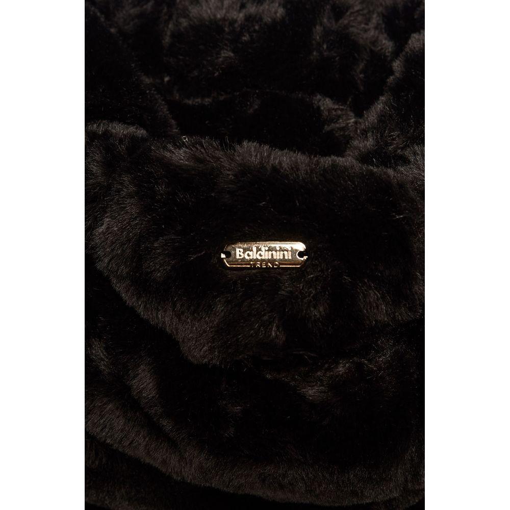 Baldinini Trend Black Polyester Women Jacket BA-24574-M-FBB-292