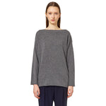 Alpha Studio Gray Cashmere Sweater AL-13840-IT42|M