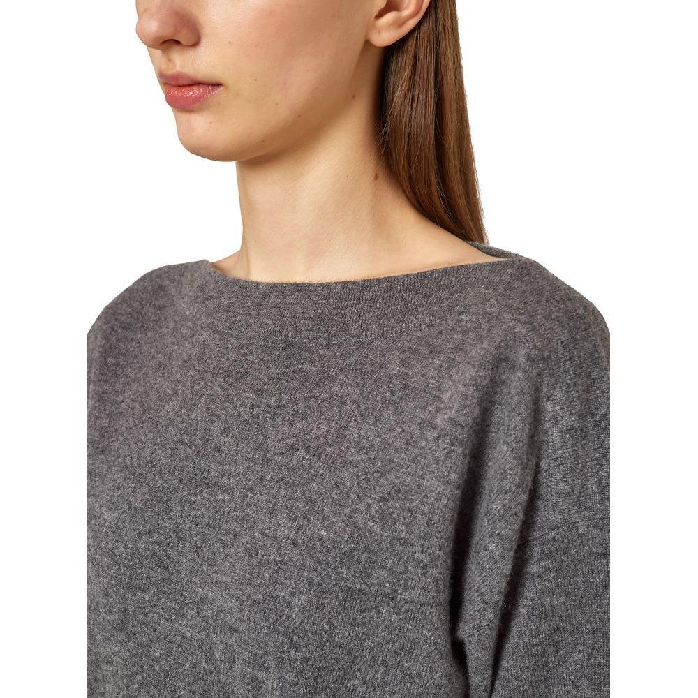 Alpha Studio Gray Cashmere Sweater AL-13840-IT42|M