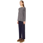 Alpha Studio Gray Cashmere Sweater AL-13840-IT42|M
