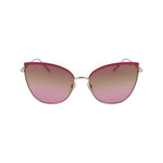 Longchamp Gold Metal Sunglasses LOLO130S716AC