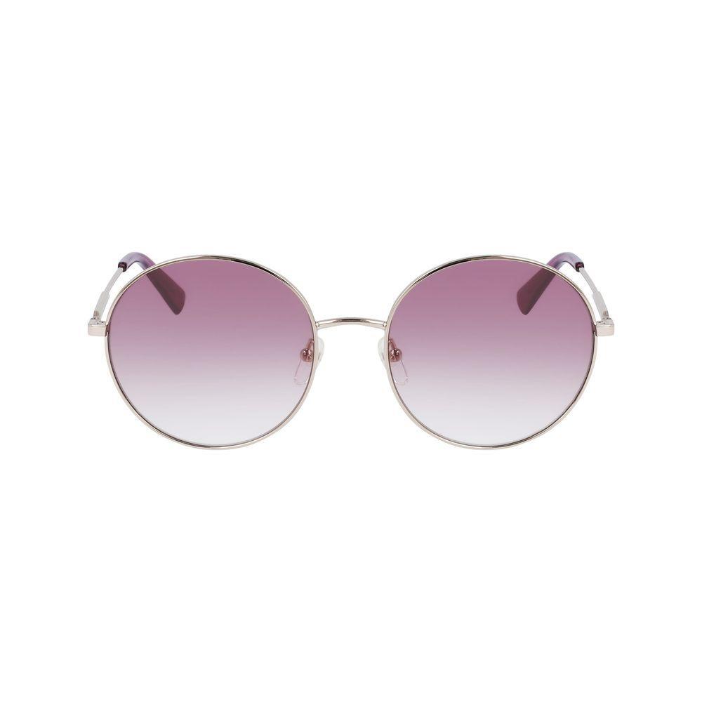Longchamp Gold Metal Sunglasses LOLO143S773AC